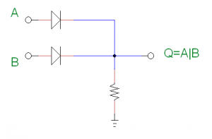 or gate with diode